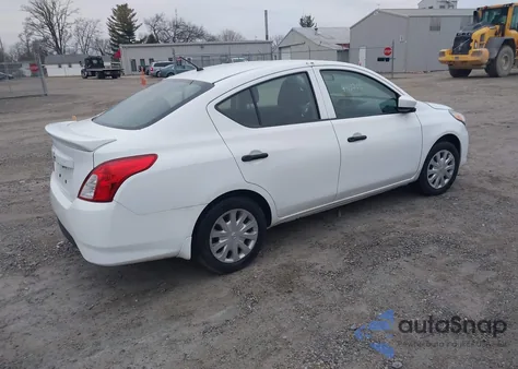 2018 Nissan Versa 1.6 S+ из США, поврежденный, VIN 3N1CN7AP2JL843305